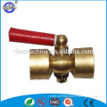 brass e-casting body plug valve